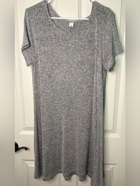 Old Navy Heather Grey Crewneck Dress